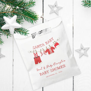 Santa Baby Weihnachts-Baby-Party Geschenktütchen