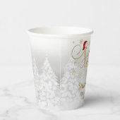 Santa Baby Weihnachts Winter Baby Dusche Pappbecher (Rechts)