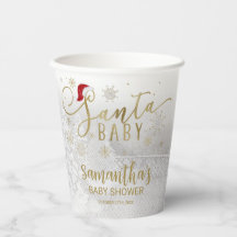 Santa Baby Weihnachts Winter Baby Dusche