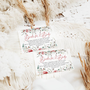 Santa Baby Weihnachtsbabys Dusche Neutrale Bücher Begleitkarte