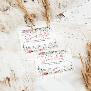 Santa Baby Weihnachtsdusche Neutral Windeln Begleitkarte