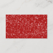 Santa Baby Weihnachtsdusche Neutral Windeln Begleitkarte (Rückseite)