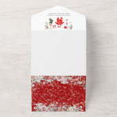 Santa Baby Weihnachtsduschgeschlecht neutral All In One Einladung (Außenbereich)