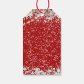 Santa Baby Weihnachtsduschgeschlecht neutral Geschenkanhänger (Rückseite)