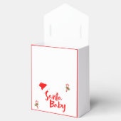 Santa Baby Winter Baby Dusche Geschenkschachtel (Geöffnet)