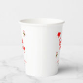 Santa Baby Winter Baby Dusche Pappbecher (Rechts)