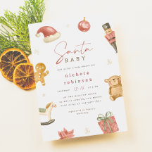 Santa Baby Winter Weihnachtsdusche