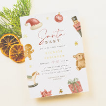 Santa Baby Winter Weihnachtsdusche