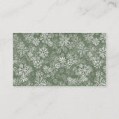 Santa Baby Winter Weihnachtskalender Begleitkarte (Rückseite)