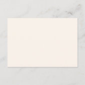 Santa Baby Woodland Winter Diapper Raffle Begleitkarte (Rückseite)