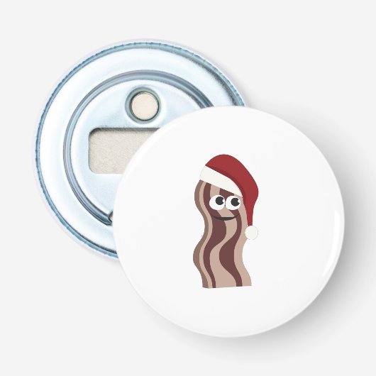 Santa Bacon Flaschenöffner (Vorderseite)
