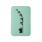 Santa  badematte (Vorderseite Vertikal)