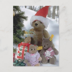Santa Bär Feiertagspostkarte