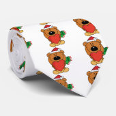 Santa Bar mit Herz Krawatte (Gerollt)