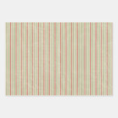 SANTA-Bär mit MASK- UND SANITIZER-Wrapping Paper Geschenkpapier Set (Vorderseite 2)