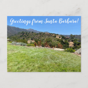 Santa Barbara Botanic Garden Postkarte