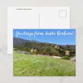 Santa Barbara Botanic Garden Postkarte (Vorne/Hinten)