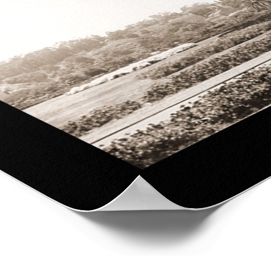 Santa Barbara CA Hotel Potter Foto 1909 Poster (Ecke)