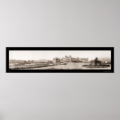 Santa Barbara CA Hotel Potter Foto 1909 Poster (Vorne)