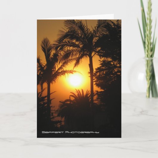 Santa Barbara Ca, Karte (Vorderseite)