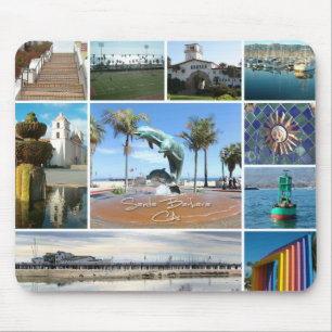 Santa Barbara, CA-Mausunterlage Mousepad