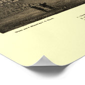 Santa Barbara, CA Panorama Karte - 1877 Poster (Ecke)