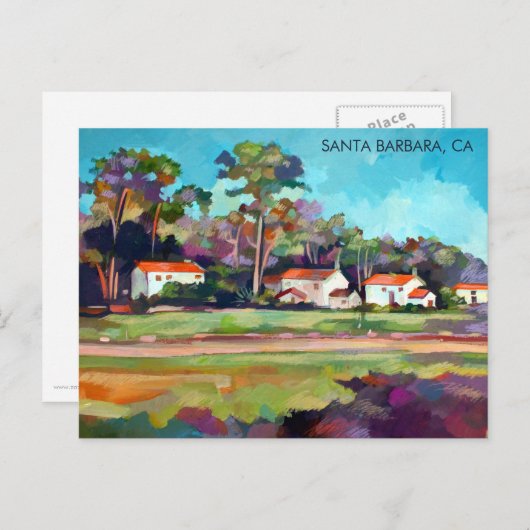 Santa Barbara, CA Postkarte (Vorne/Hinten)