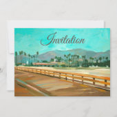 Santa Barbara, CA - Stearns Wharf Einladung (Vorderseite)