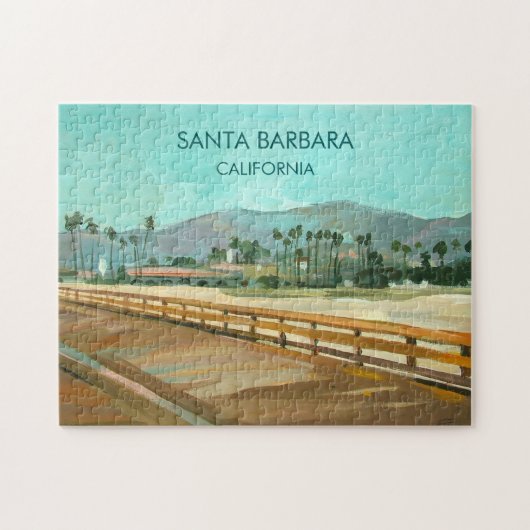Santa Barbara, CA, USA Puzzle (Horizontal)