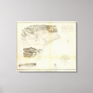 Santa Barbara, Calif Leinwanddruck