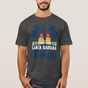 Santa Barbara California Beach, Sommerferien T-Shirt