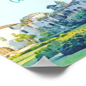 Santa Barbara California Courthouse Poster (Ecke)