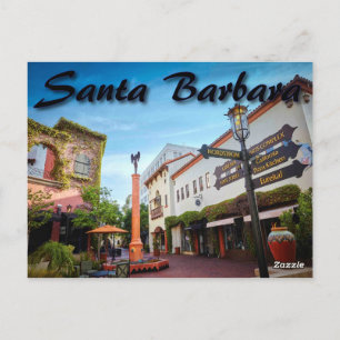 Santa Barbara California Post Card Postkarte