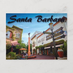 Santa Barbara California Post Card Postkarte