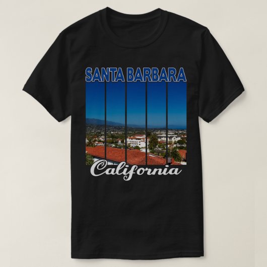 Santa Barbara California T-Shirt (Design vorne)