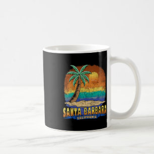 Santa Barbara California Vintag bekümmert Souven Kaffeetasse