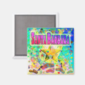Santa Barbara Epoch Hour Magnet (Vorderseite/Rückseite)