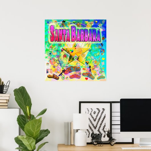Santa Barbara Epoch Hour Poster (Heimbüro)