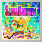 Santa Barbara Epoch Hour Poster (Vorne)