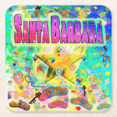 Santa Barbara Epoch Hour Untersetzer (Vorderseite)