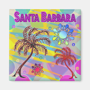 Santa Barbara Happy and Hope Magnet