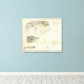 Santa Barbara, Kalif Leinwanddruck (Insitu (Holzboden))