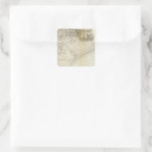Santa Barbara, Kalif Quadratischer Aufkleber (Tasche)