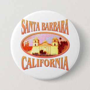 Santa Barbara Kalifornien Button