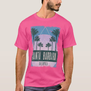 Santa Barbara Kalifornien CA Vintage Vaporwave Ret T-Shirt