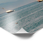 Santa Barbara, Kalifornien Fotodruck (Ecke)