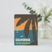 Santa Barbara, Kalifornien Postkarte (Stehend Vorderseite)