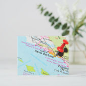 Santa Barbara, Kalifornien Postkarte (Stehend Vorderseite)