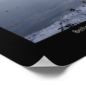 Santa Barbara Küste Inspiration Zitat Poster (Ecke)