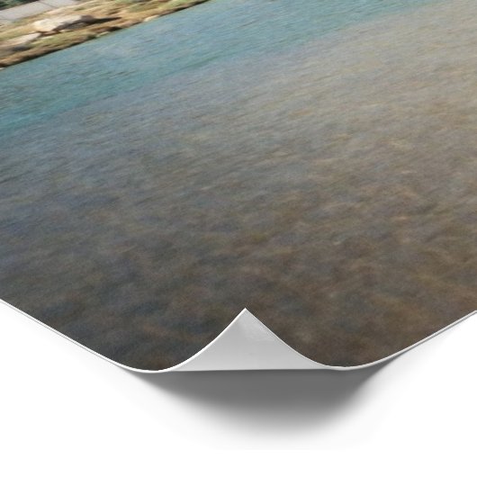 Santa Barbara Küste Poster (Ecke)